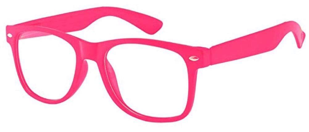 Boolavard Nerd Glasses – Fake Fashion Glasses for Kids – Costume Glasses for Halloween or Cosplay Age 4-12