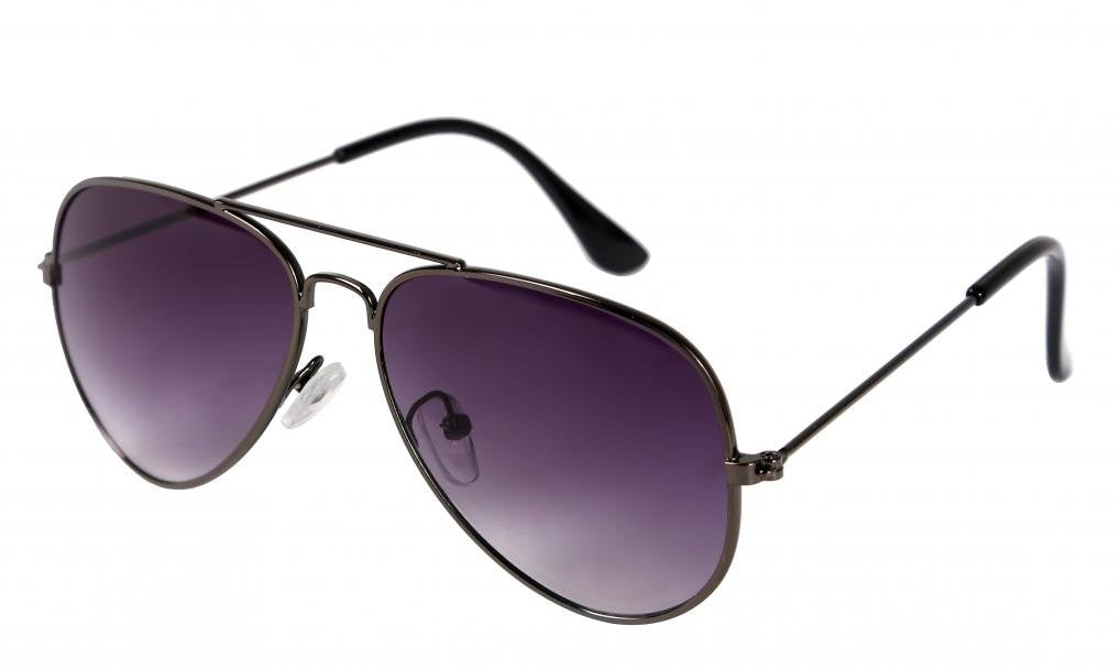Kids Aviator Sunglasses for Boys Girls, Reflective Metal Frame