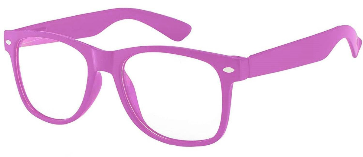 OWL Kids Clear Lens Glasses – Non-Prescription UV400 Eyewear for Children, Colorful Frames (Ages 3+)