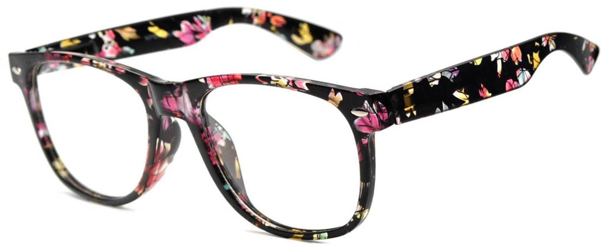 OWL Kids Clear Lens Glasses – Non-Prescription UV400 Eyewear for Children, Colorful Frames (Ages 3+)