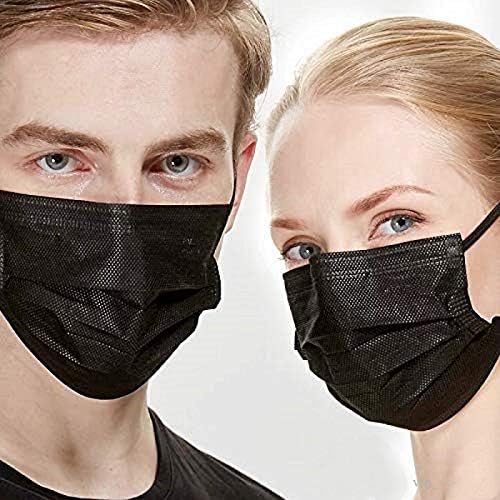 NNPCBT 3 ply Disposable Masks Breathable Face Masks for Adults