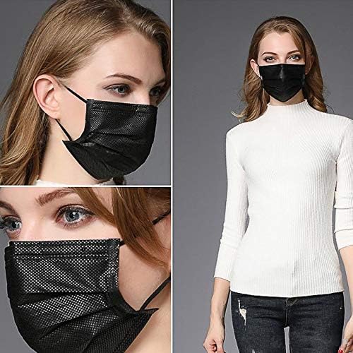 NNPCBT 3 ply Disposable Masks Breathable Face Masks for Adults