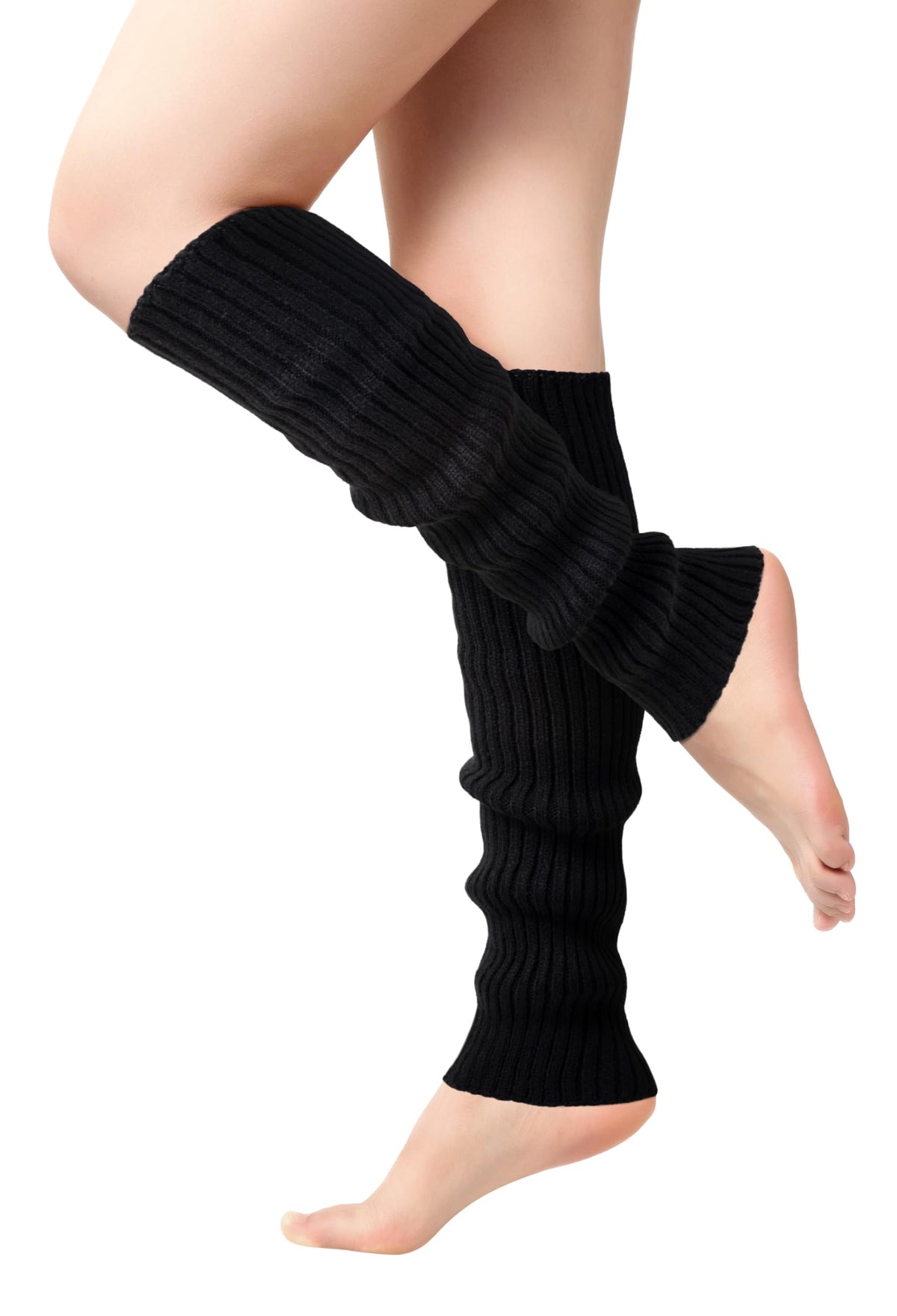 Passionbility Leg Warmers for Women 80s, Ribbed Knit Long Socks Leg Warmer