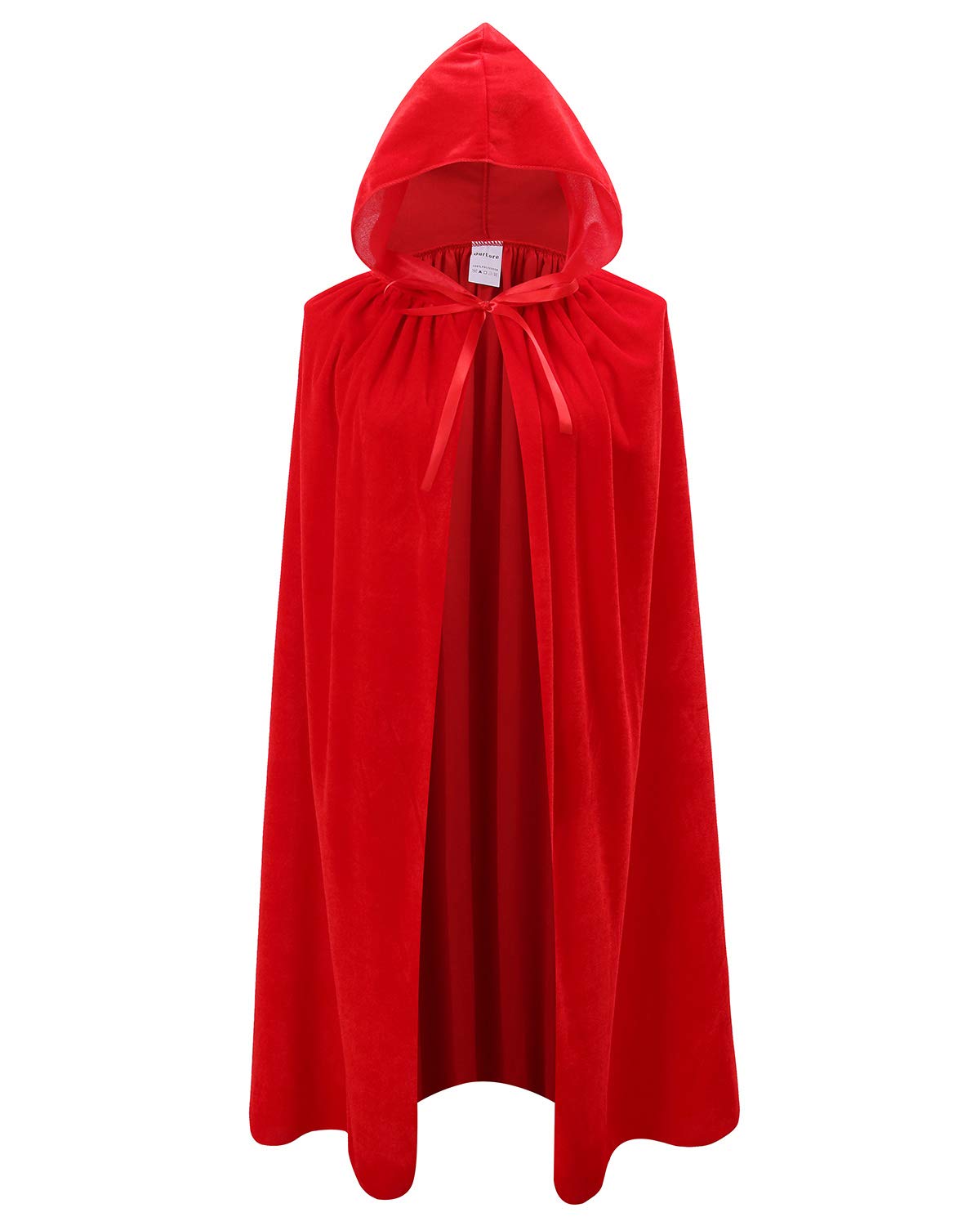 OurLore Kids Velvet Cape Cloak With Hood Unisex-Child Cosplay Halloween Christmas Costume