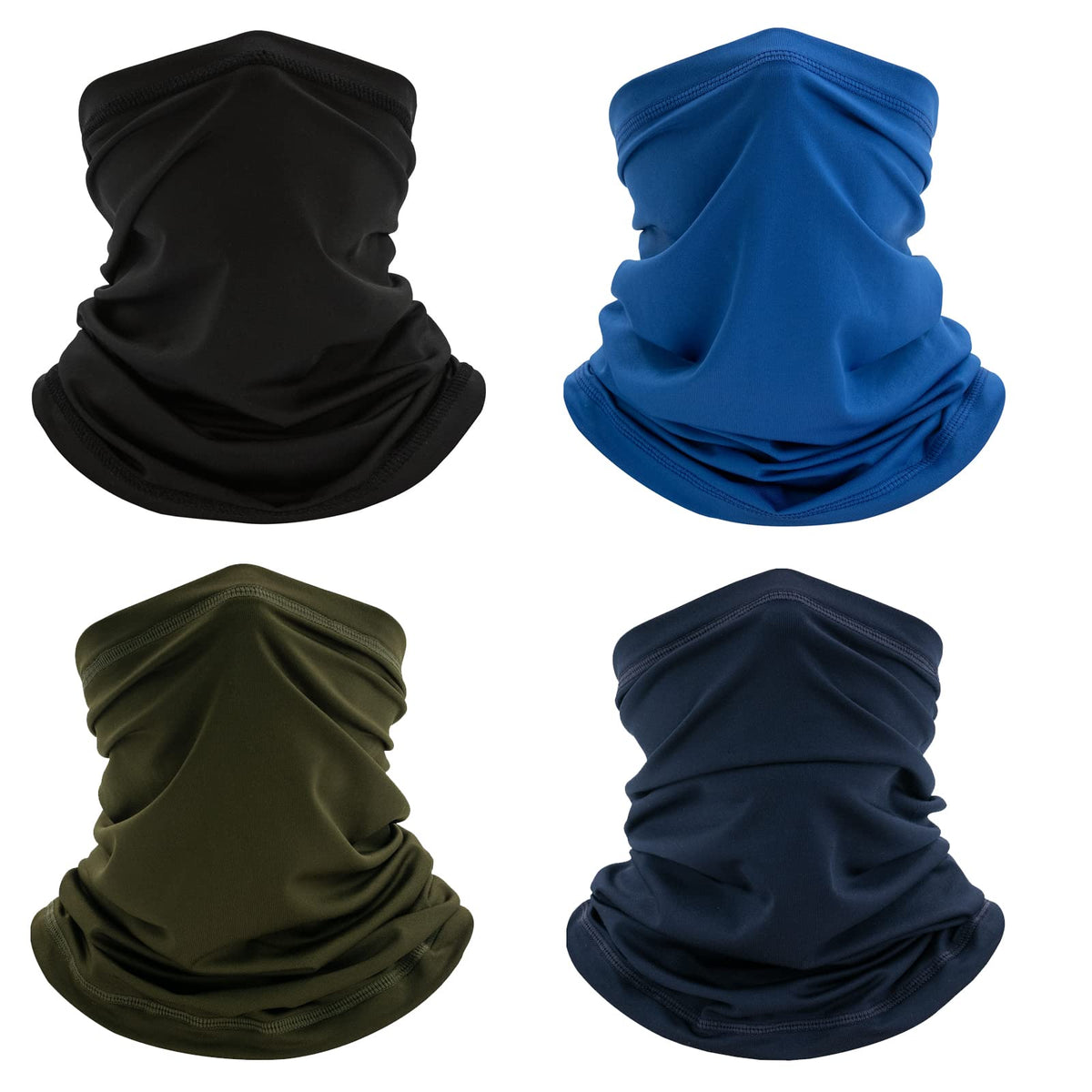 Fivali Neck Gaiter Face Mask: Cooling Windproof Breathable Bandana