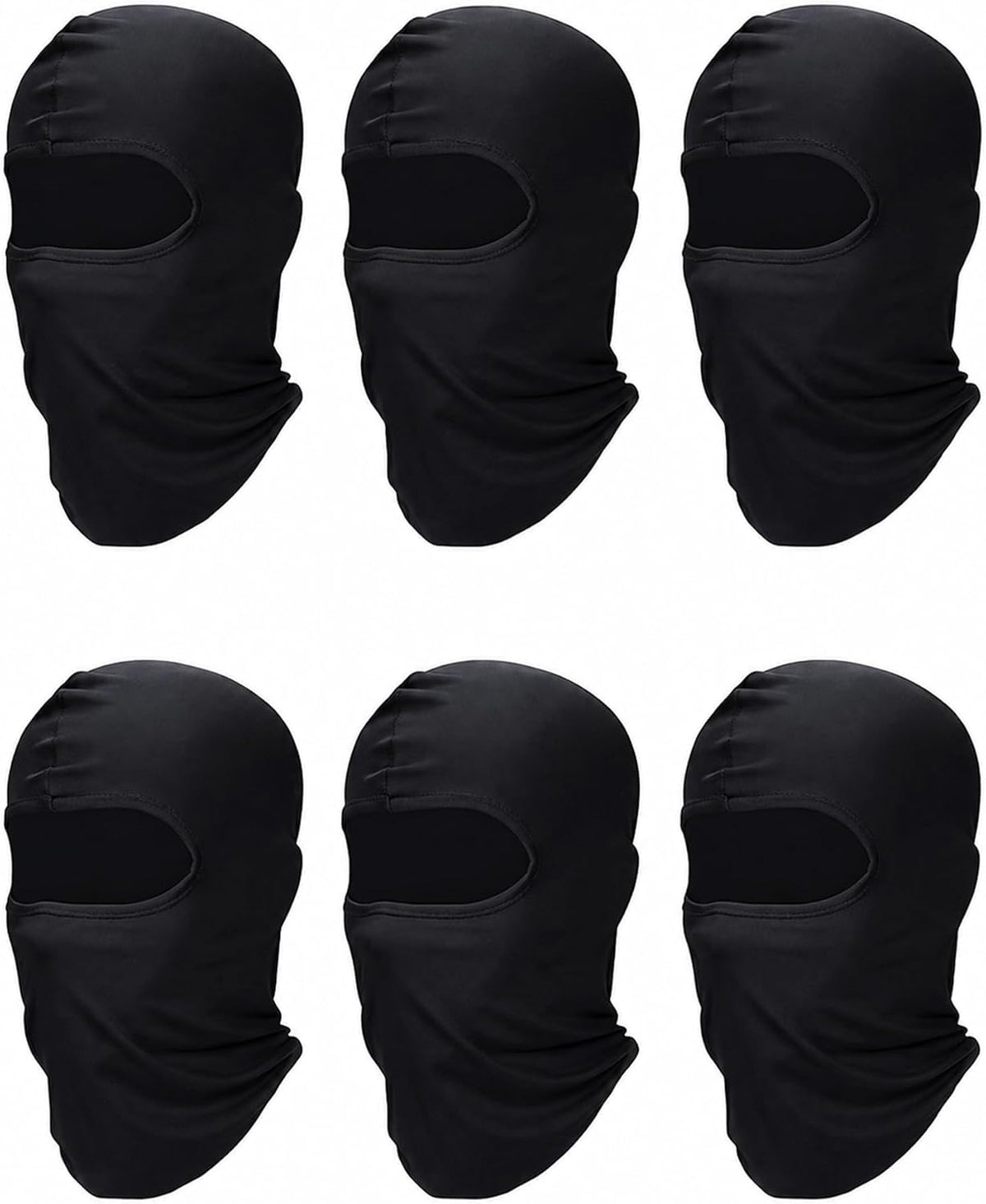 SATINIOR 6 Pcs Ski Balaclava Men Full Face Cover Mask