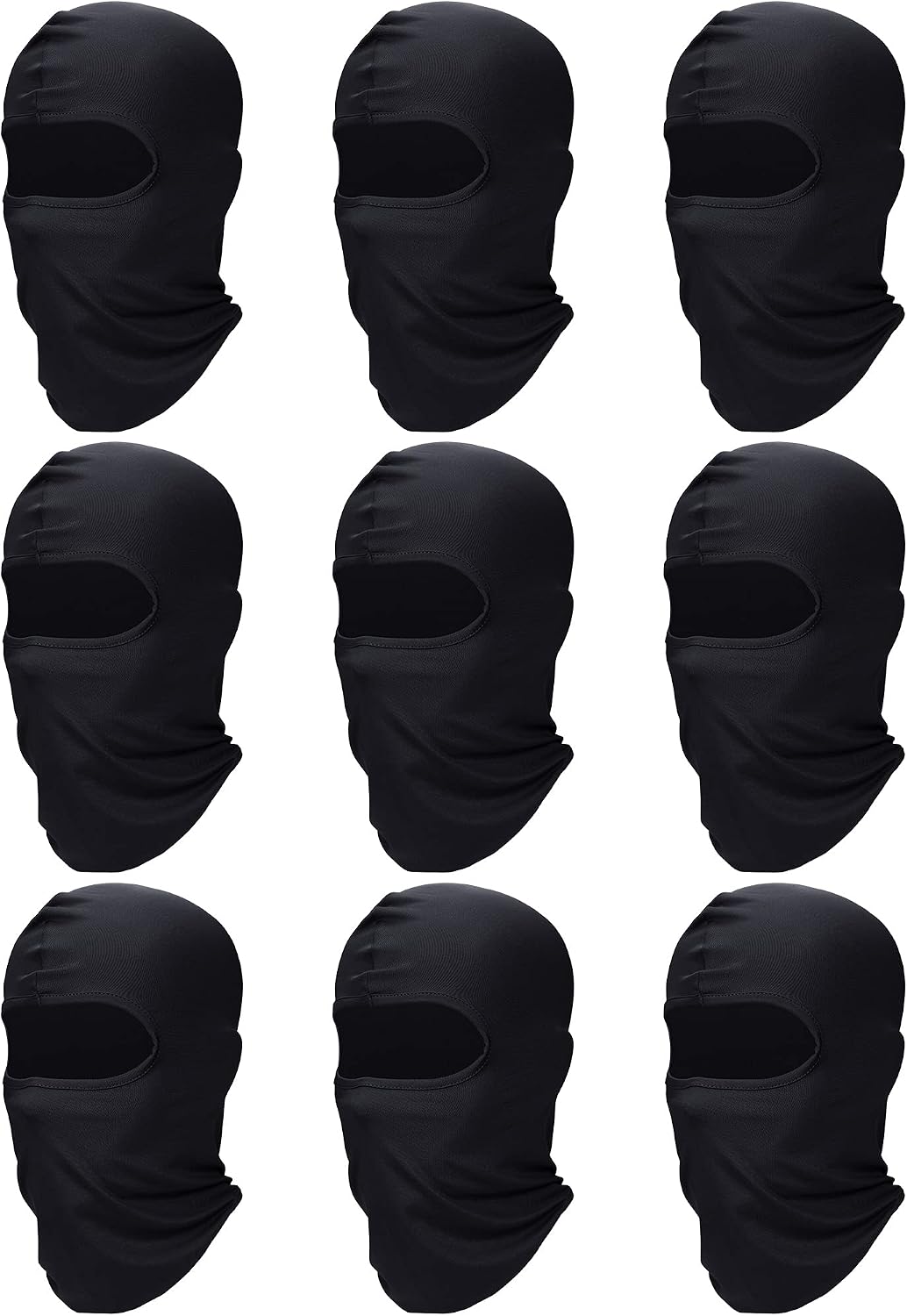 SATINIOR 9 Pack Balaclava Ski Mask Winter Hood Men