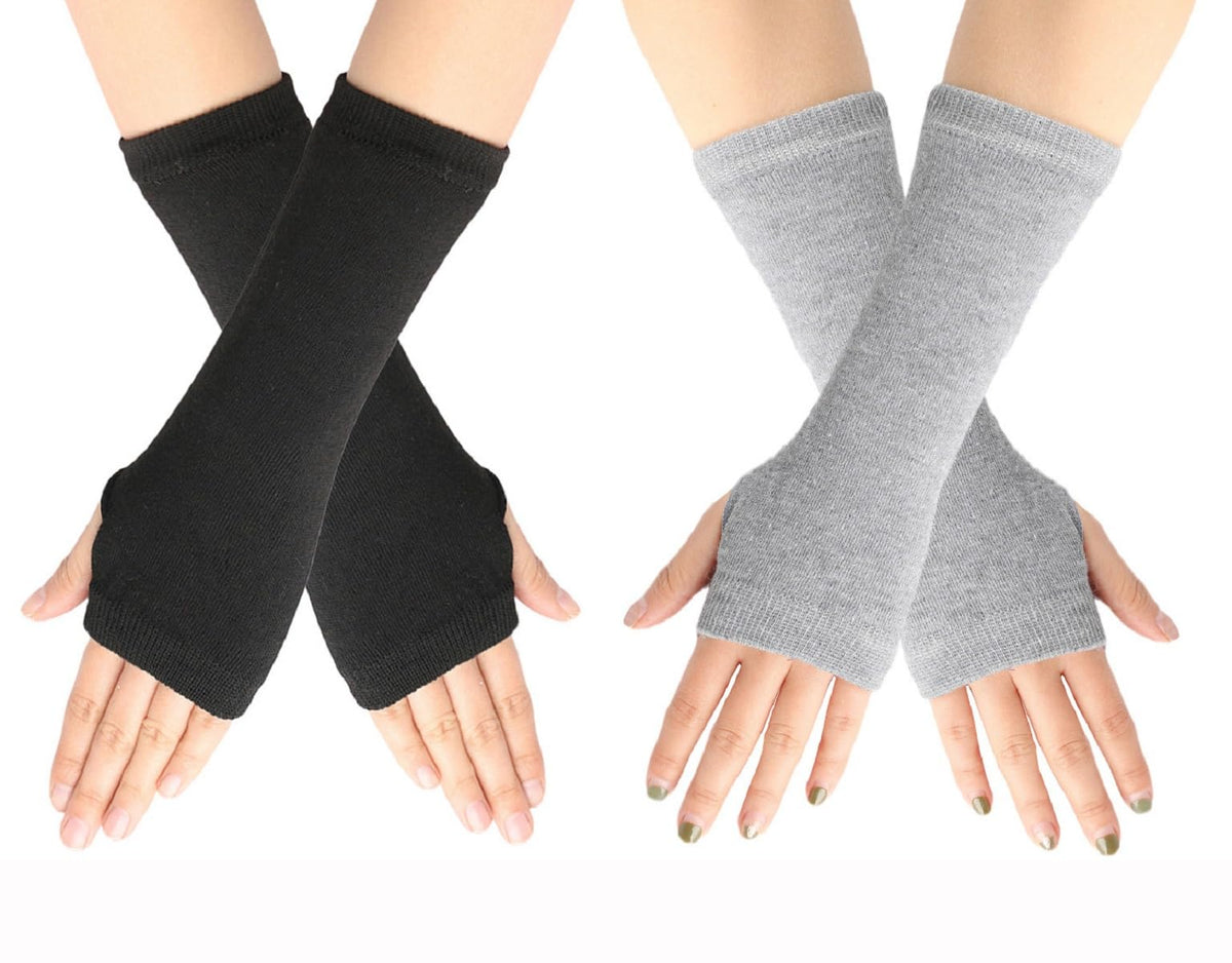 Kids Arm Warmers Gloves Girls Arm Gloves Striped And Rainbow