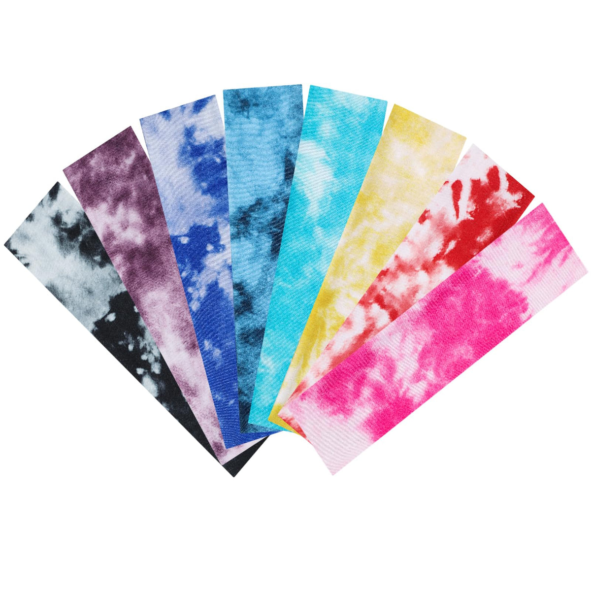 obeoby Flower Headbands for Music Festival Outfits, Cute Headbands for Teen Girls Daily Outfit Gatherings Non Slip Floral Stripe Fashion Hair Bands