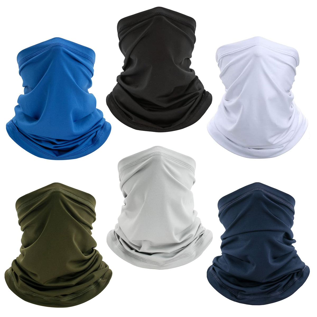 Fivali Neck Gaiter Face Mask: Cooling Windproof Breathable Bandana
