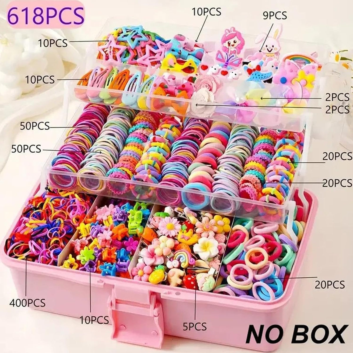 Little Girl Hair Accessories Set Elastic Headband Hair Accessories