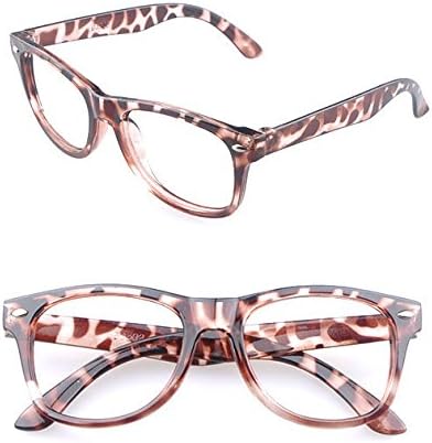 Kaptin 6 Pack Retro Children Stylish Cute Glasses Frame Without Lenses, Childrens Fake Eye Glasses