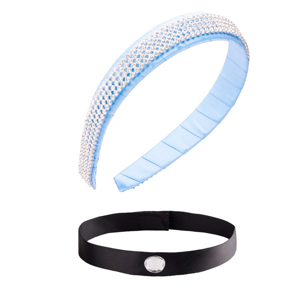 JiaDuo Girls Costume Elastic Headband Choker Princess Dress Up Accessories