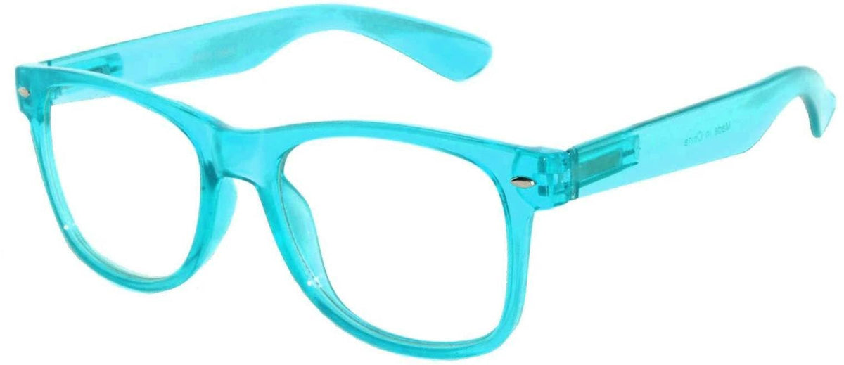 OWL Kids Clear Lens Glasses – Non-Prescription UV400 Eyewear for Children, Colorful Frames (Ages 3+)
