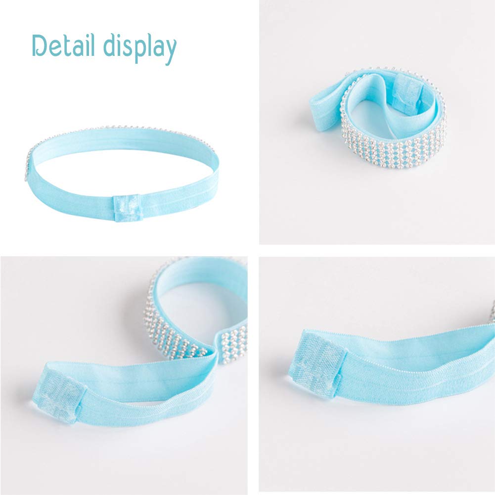 JiaDuo Girls Costume Elastic Headband Choker Princess Dress Up Accessories