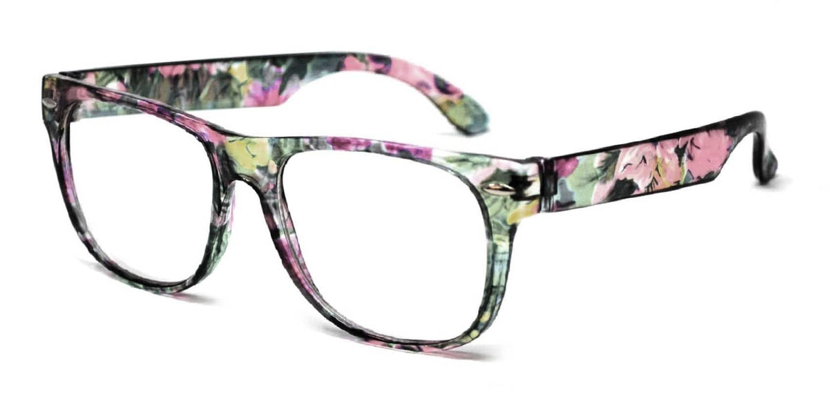 OWL Kids Clear Lens Glasses – Non-Prescription UV400 Eyewear for Children, Colorful Frames (Ages 3+)