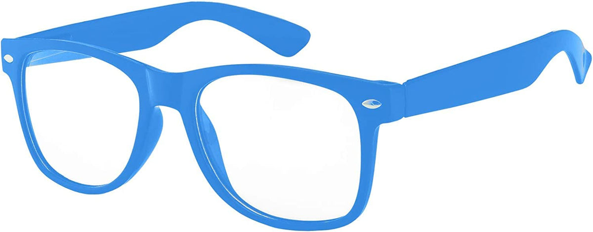 OWL Kids Clear Lens Glasses – Non-Prescription UV400 Eyewear for Children, Colorful Frames (Ages 3+)