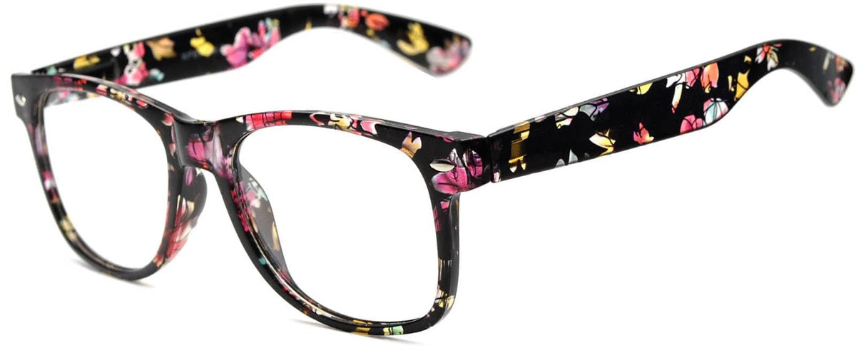 OWL Kids Clear Lens Colored Glasses Protect Child's Eyes from UVB UVA