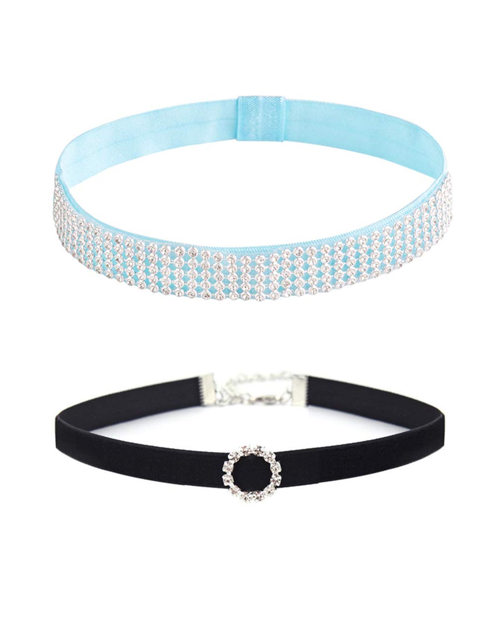 JiaDuo Girls Costume Elastic Headband Choker Princess Dress Up Accessories