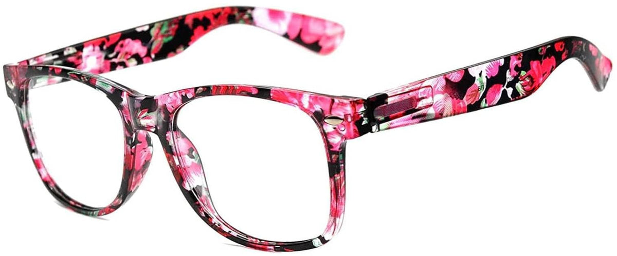 OWL Kids Clear Lens Glasses – Non-Prescription UV400 Eyewear for Children, Colorful Frames (Ages 3+)