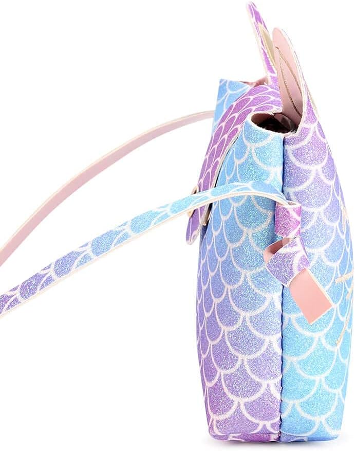 mibasies Kids Cat Purse for Little Girls Toddlers Wallet Crossbody Bag