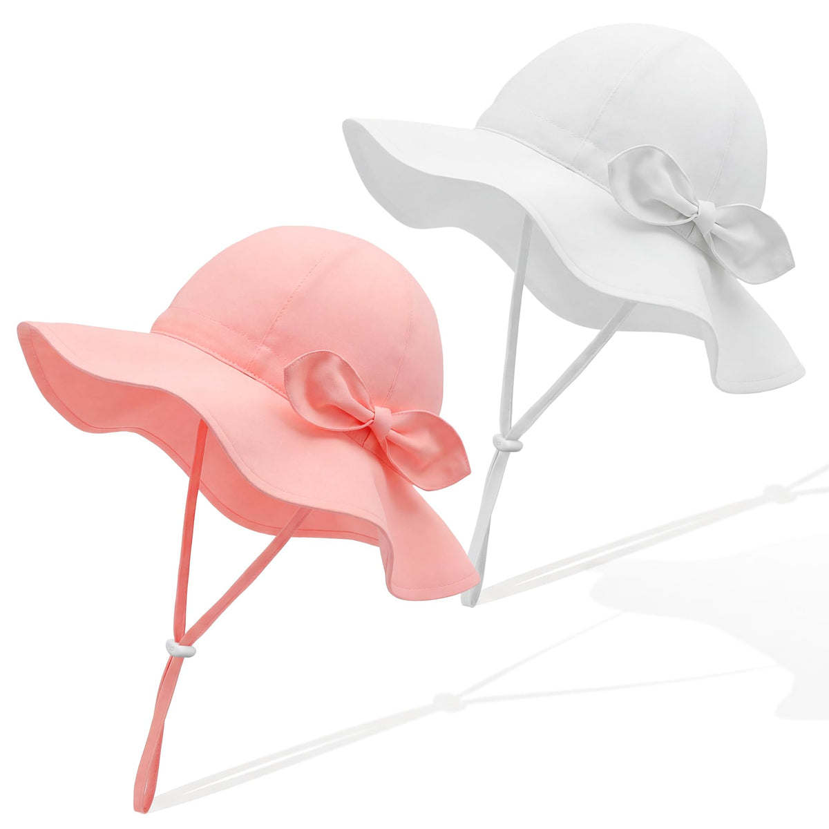 RIVBOS Baby Sun Hat UPF 50+ Animal Pattern Toddler Bucket Hat for Boys Girl
