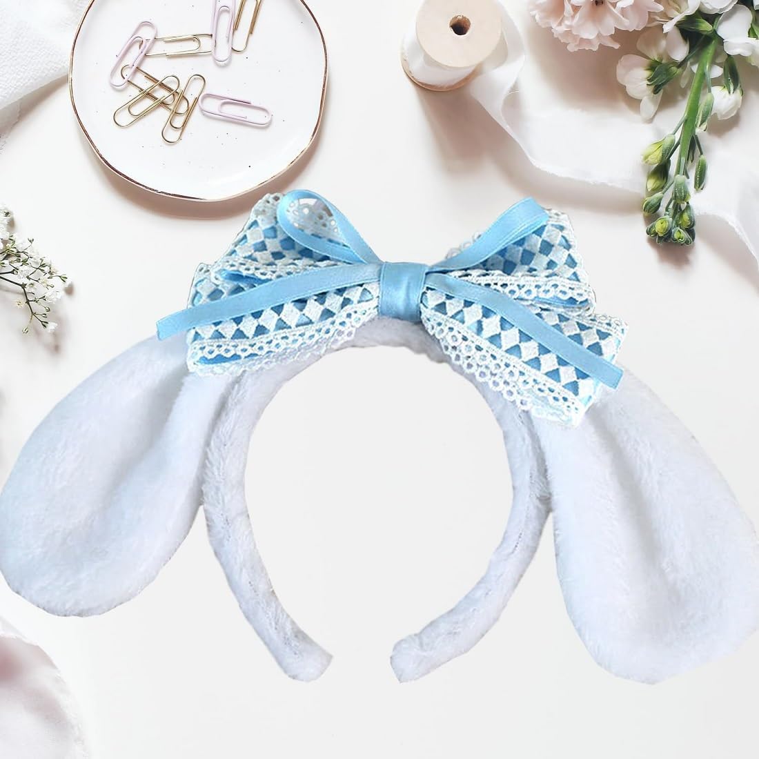 Kawaii Accessories Gifts Set Include 210Pcs Cute Headband, Hair Band, Hair Ties, Hair Clips, Pouch Purse Stickers Necklace Bracelet Set