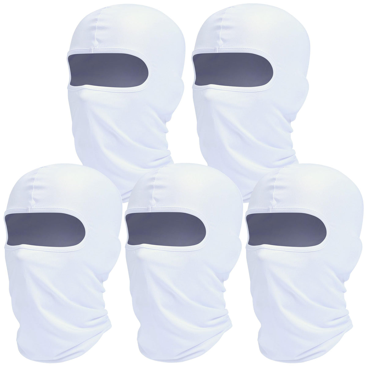 ROXUN Balaclava Ski Mask, 5 Pack Neck Gaiter Motorcycle Summer Cooling