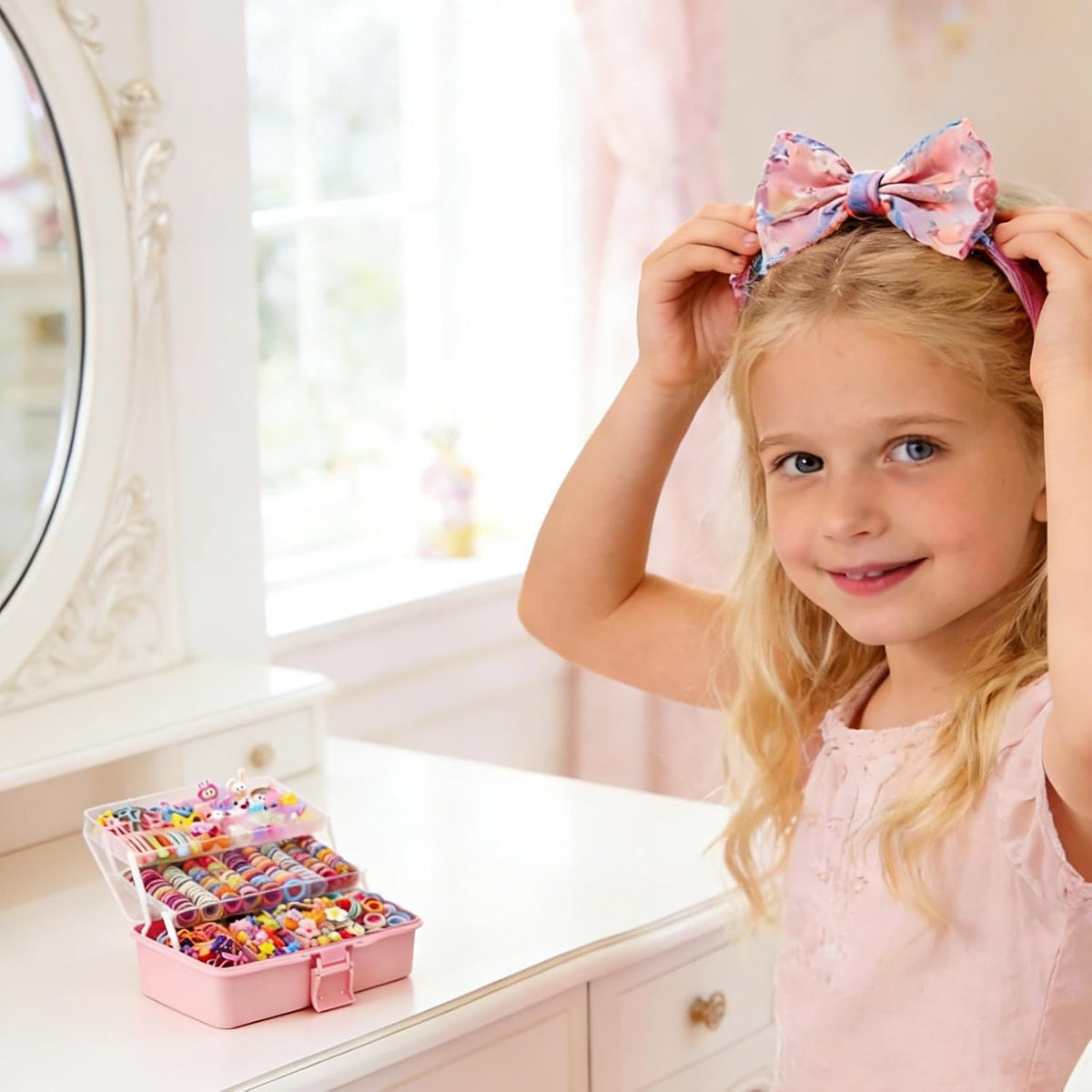 Little Girl Hair Accessories Set Elastic Headband Hair Accessories