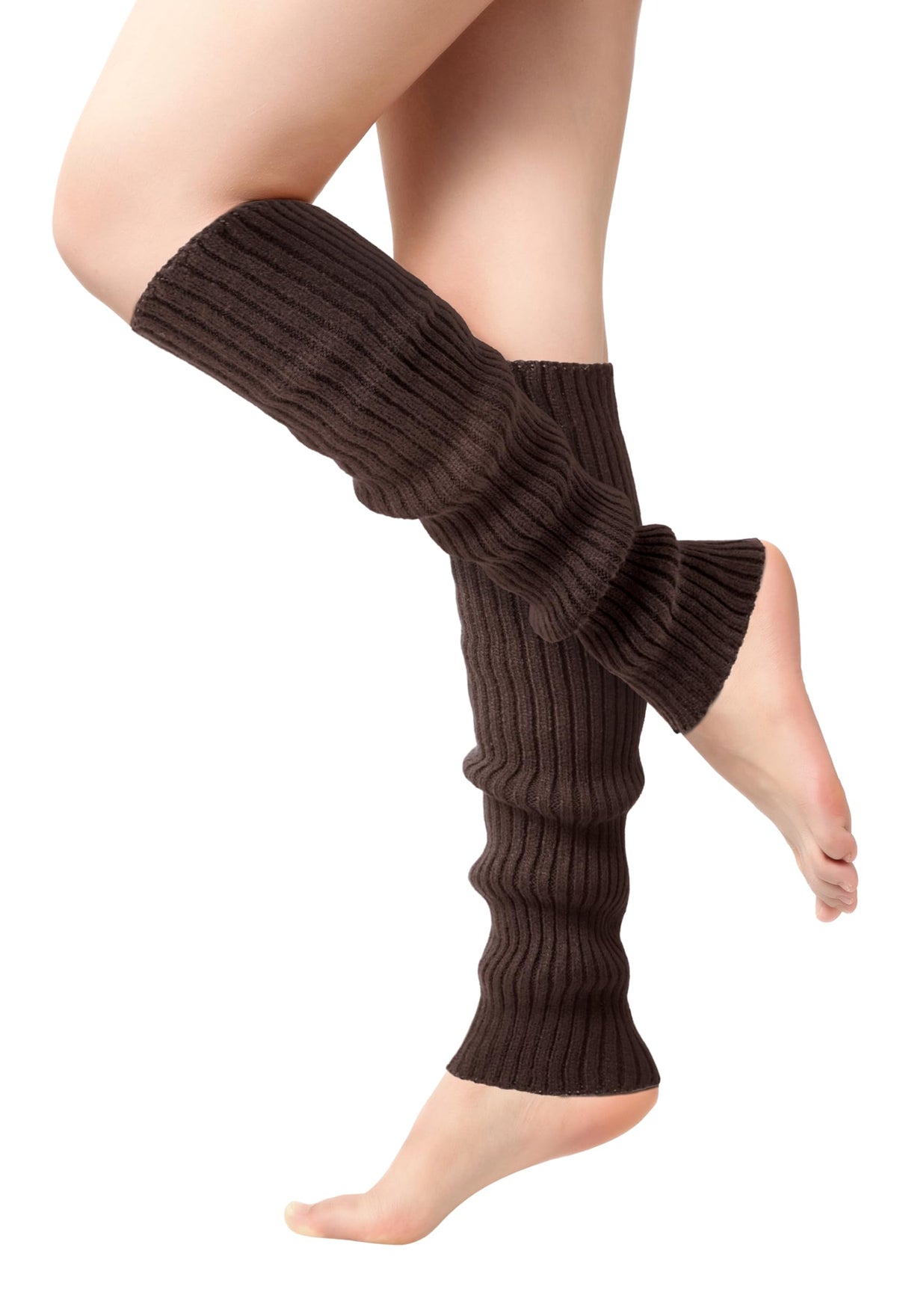 Passionbility Leg Warmers for Women 80s, Ribbed Knit Long Socks Leg Warmer
