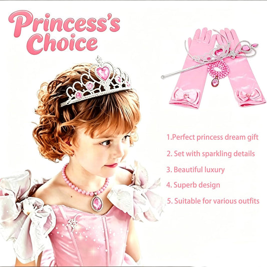 Orgrimmar Princess Dress Up Set Accessories Crown Tiara for Girls