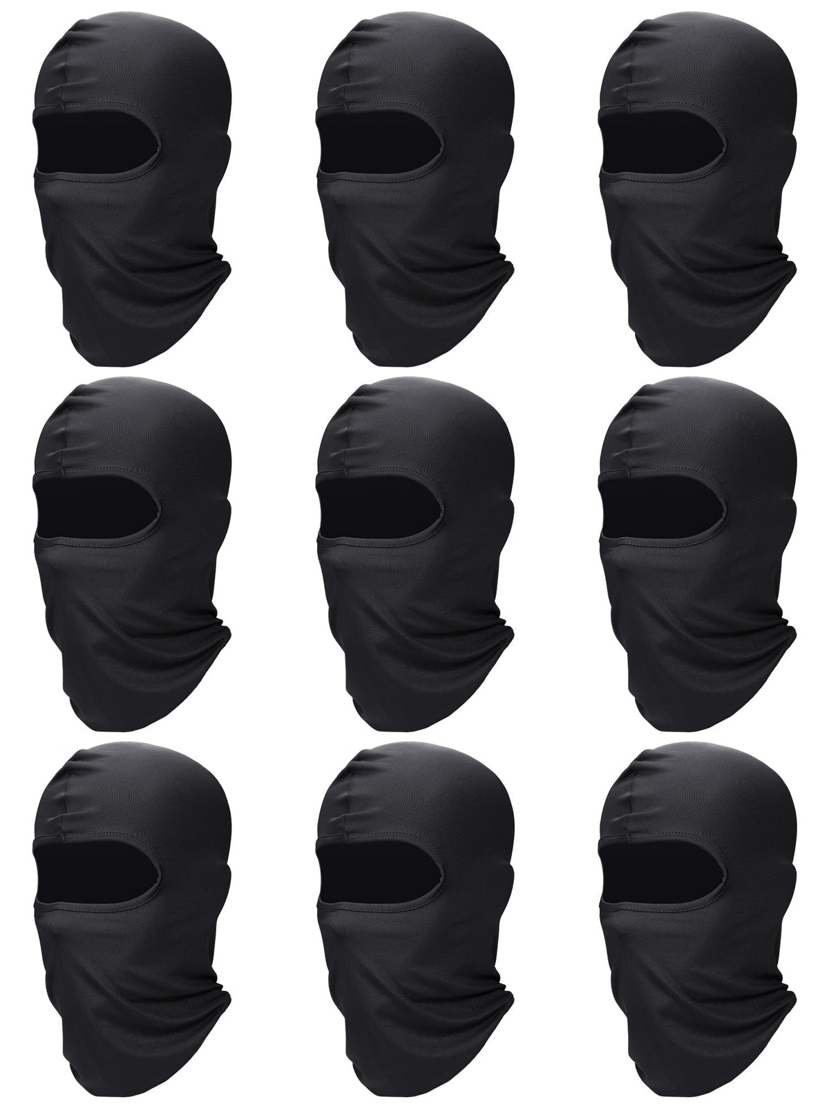SATINIOR 9 Pack Balaclava Ski Mask Winter Hood Men