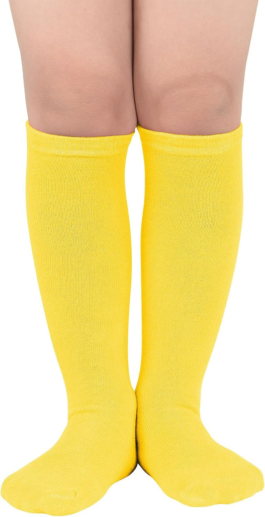 Zando Kids Soccer Softball Socks Knee High Socks for Youths Girls Boys