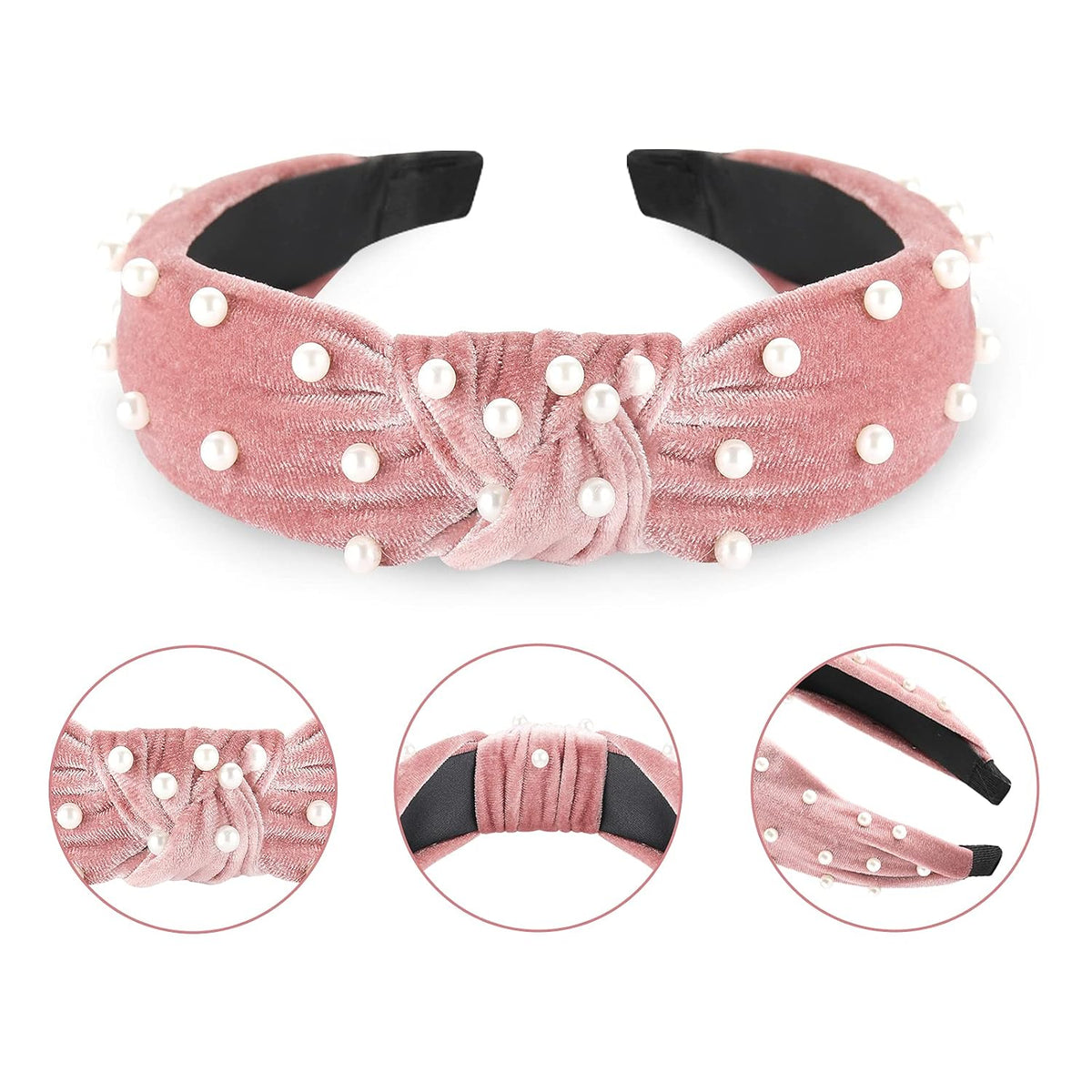 Funtopia Fashion Headbands for Women Girls, 10 Pcs Knotted Headbands