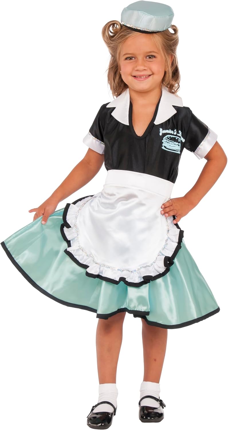 Rubies 50s Favorite Girls Car Hop Costume