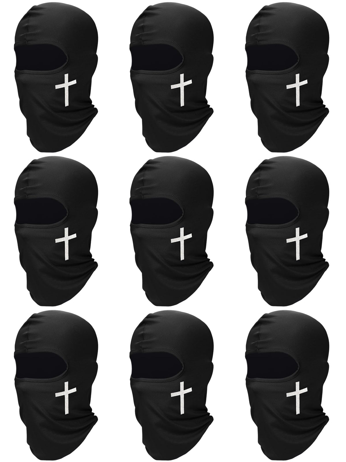 SATINIOR 9 Pack Balaclava Ski Mask Winter Hood Men