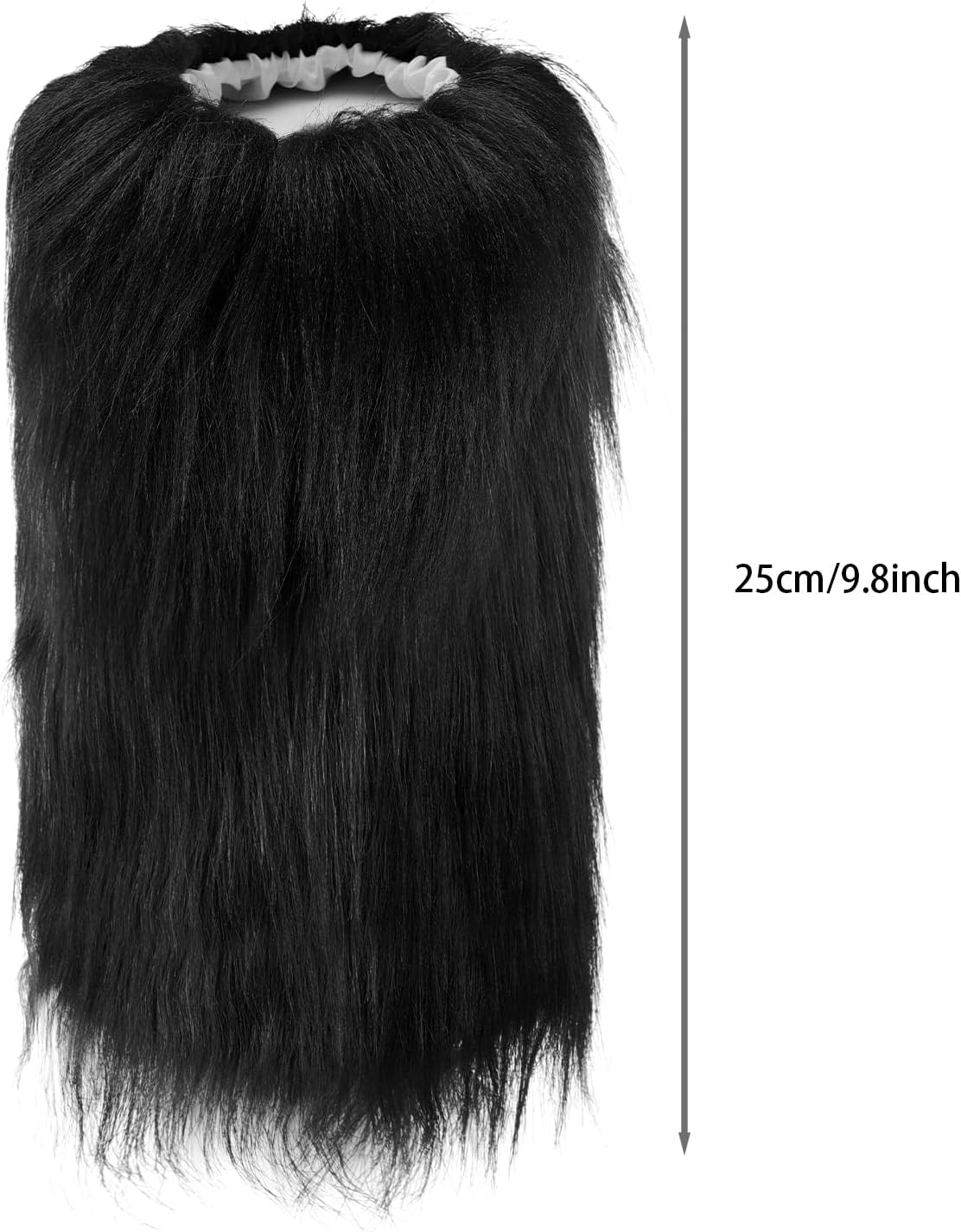 MioCloth Kid Girl Faux Fur Leg Warmers Dance Fuzzy Boot Cuff Cover Kawaii Goth Y2K Accessories Winter Xmas Clothes