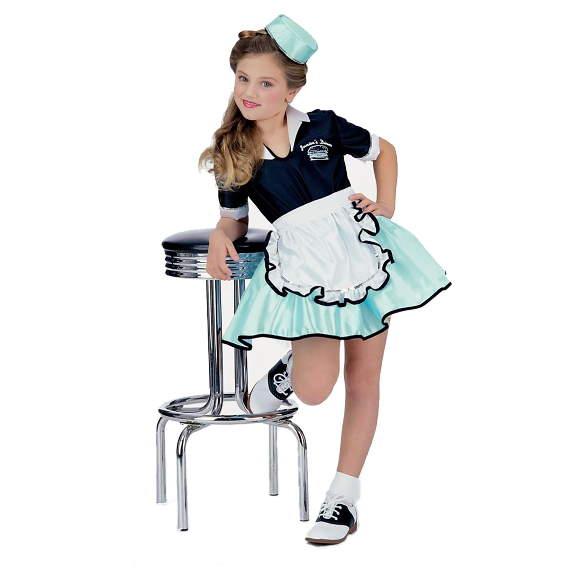 Rubies 50s Favorite Girls Car Hop Costume