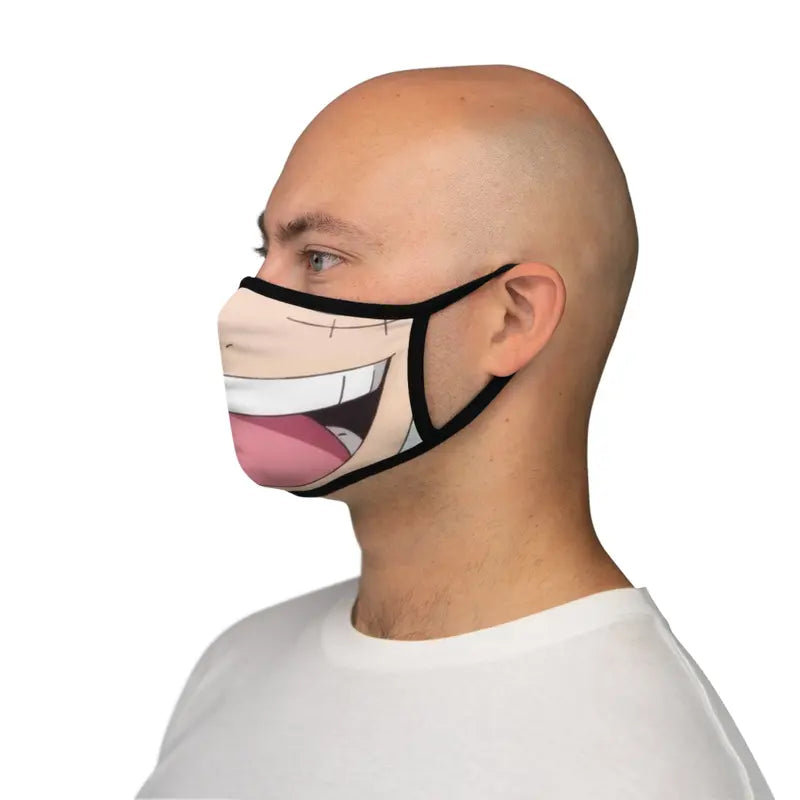Monkey D. Luffy Fitted Polyester Face Mask