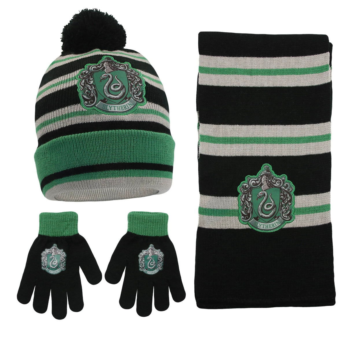 Harry Potter Kids Winter Hat Gloves Scarf Set, or Ski Gloves for Boys and Girls, Winter Hat for Kids 4-14 Years