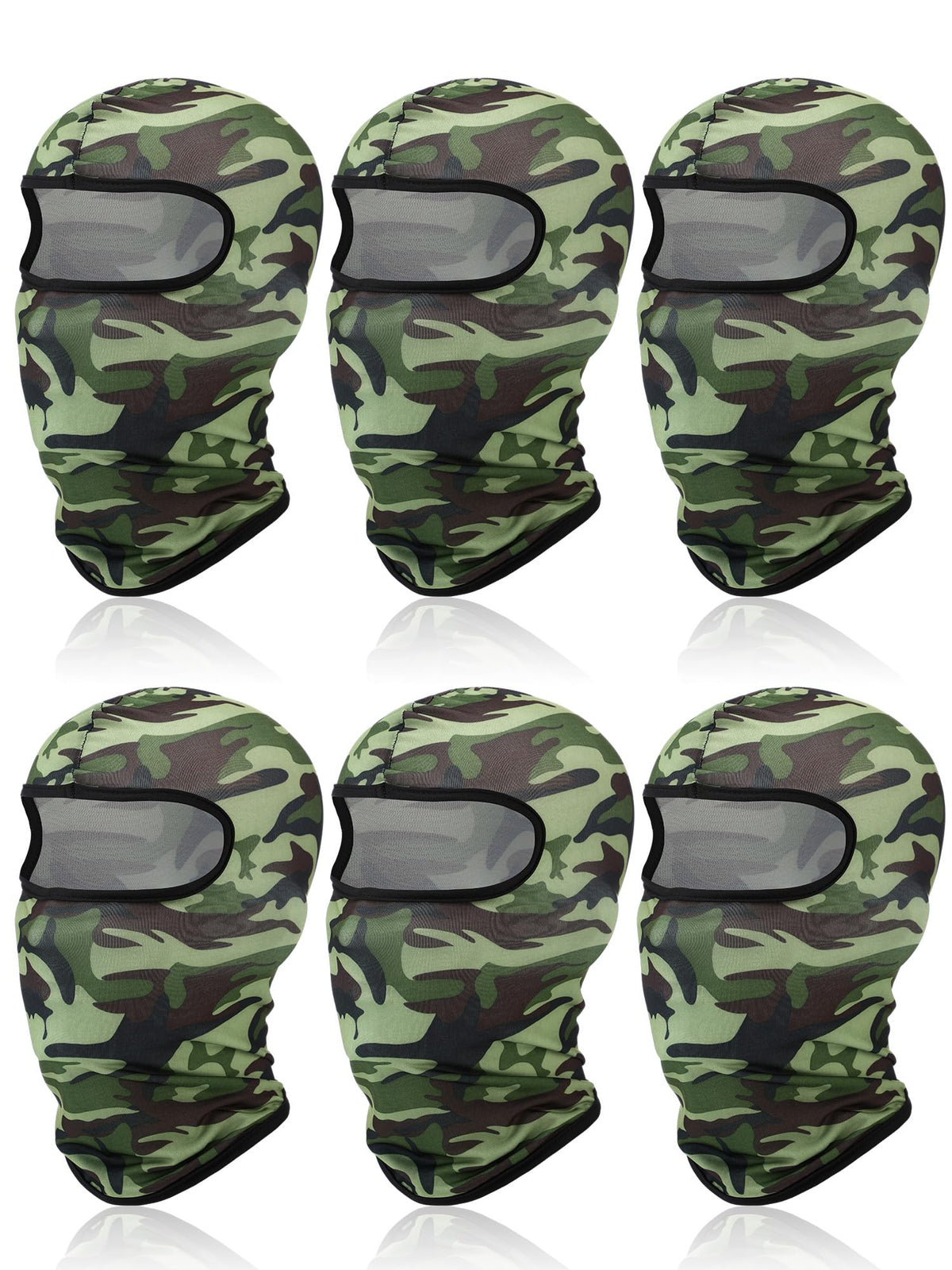 SATINIOR 6 Pcs Ski Balaclava Men Full Face Cover Mask