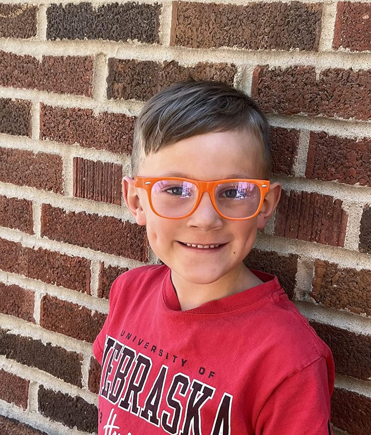 OWL Kids Clear Lens Glasses – Non-Prescription UV400 Eyewear for Children, Colorful Frames (Ages 3+)