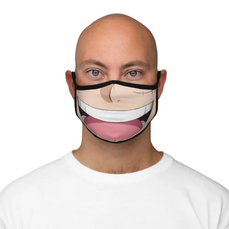 Monkey D. Luffy Fitted Polyester Face Mask